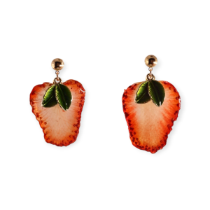 Sweet Solstice — Strawberry Earrings