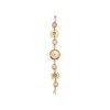 Sky Whisper – Blue Forget-Me-Not & Pink Pearl Timepiece Bracelet