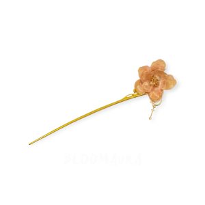 Mauve Whisper – Pink Lilac Anemone Hairpin