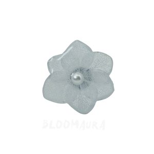 Snow Whisper – Real Hydrangea Double Bloom Ring
