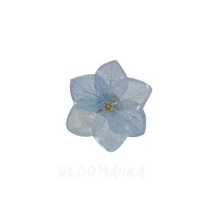 Moonlit Duo – Real Hydrangea Double Bloom Ring